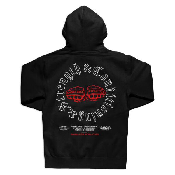 ANGELCOR ATHLETICS - STRENGTH & CONDITIONING - HOODIE - $YD52FK$ Thumbnail