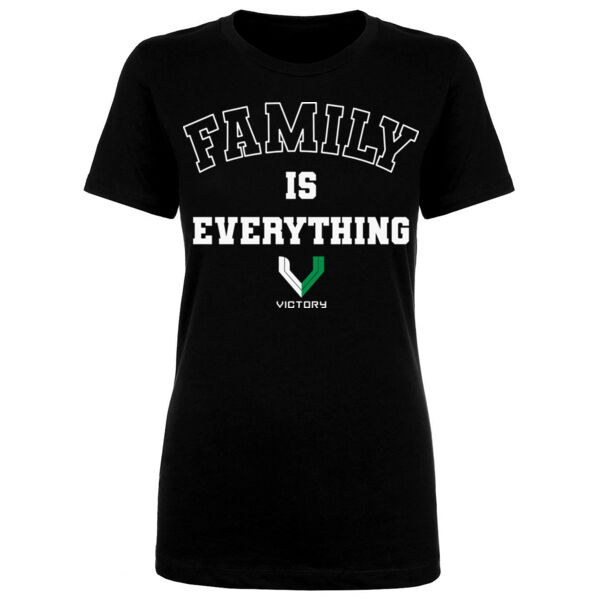 VICTORY FITNESS - FAMILY IS EVERYTHING - WOMEN'S FITTED T-SHIRT - $WECKTF$ Thumbnail