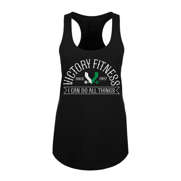 I CAN DO ALL THINGS - WOMEN'S FITTED TANK TOP - $CFHBAG$ Thumbnail