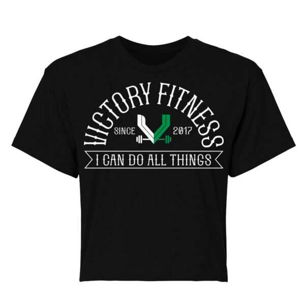 I CAN DO ALL THINGS - WOMEN'S CROP T-SHIRT - $CFHBAG$ Thumbnail